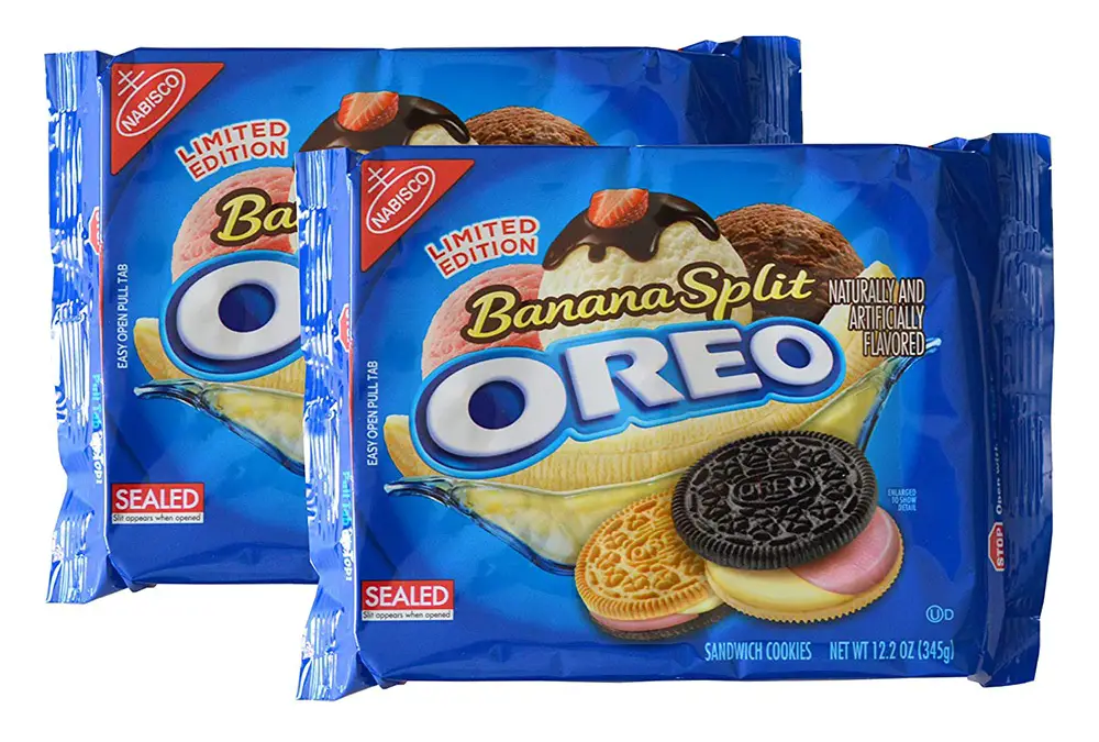 Banana Split Oreos