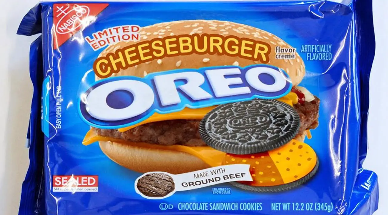 Cheeseburger Oreos