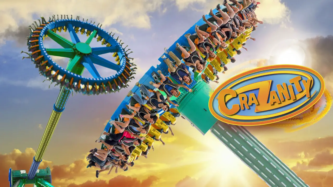 CraZanity at Six Flags Magic Mountain Santa Clarita CA