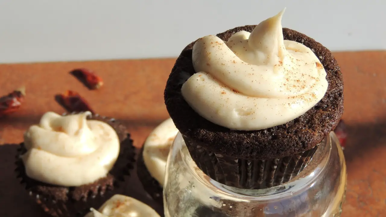 Craziest Cupcake Flavors - Mexican Hot Chocolate Cupcake