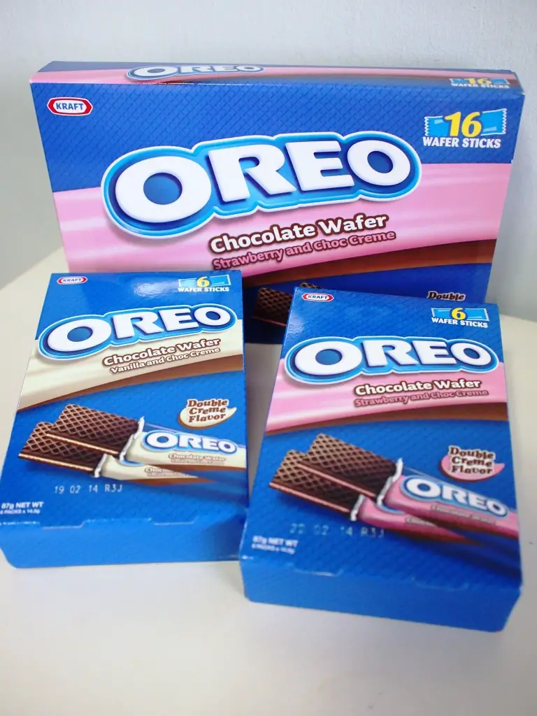 Cream Wafers Strawberry Or Vanilla Oreos