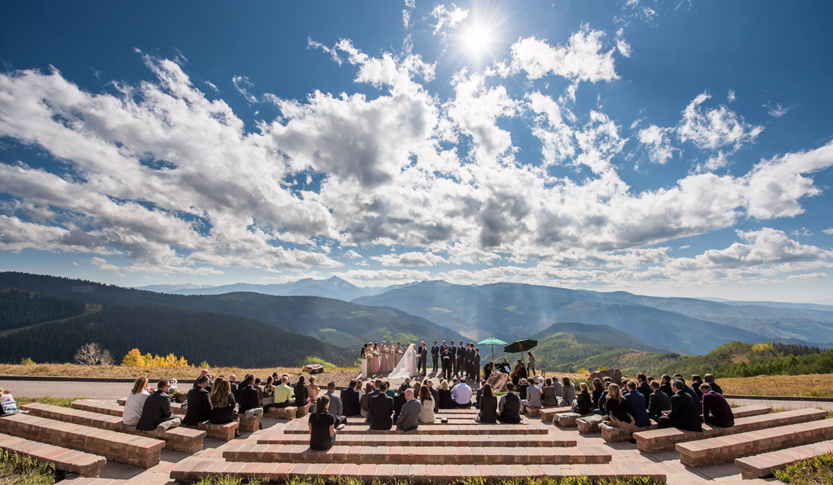 Destination Weddings at Vail Mountain Colorado USA