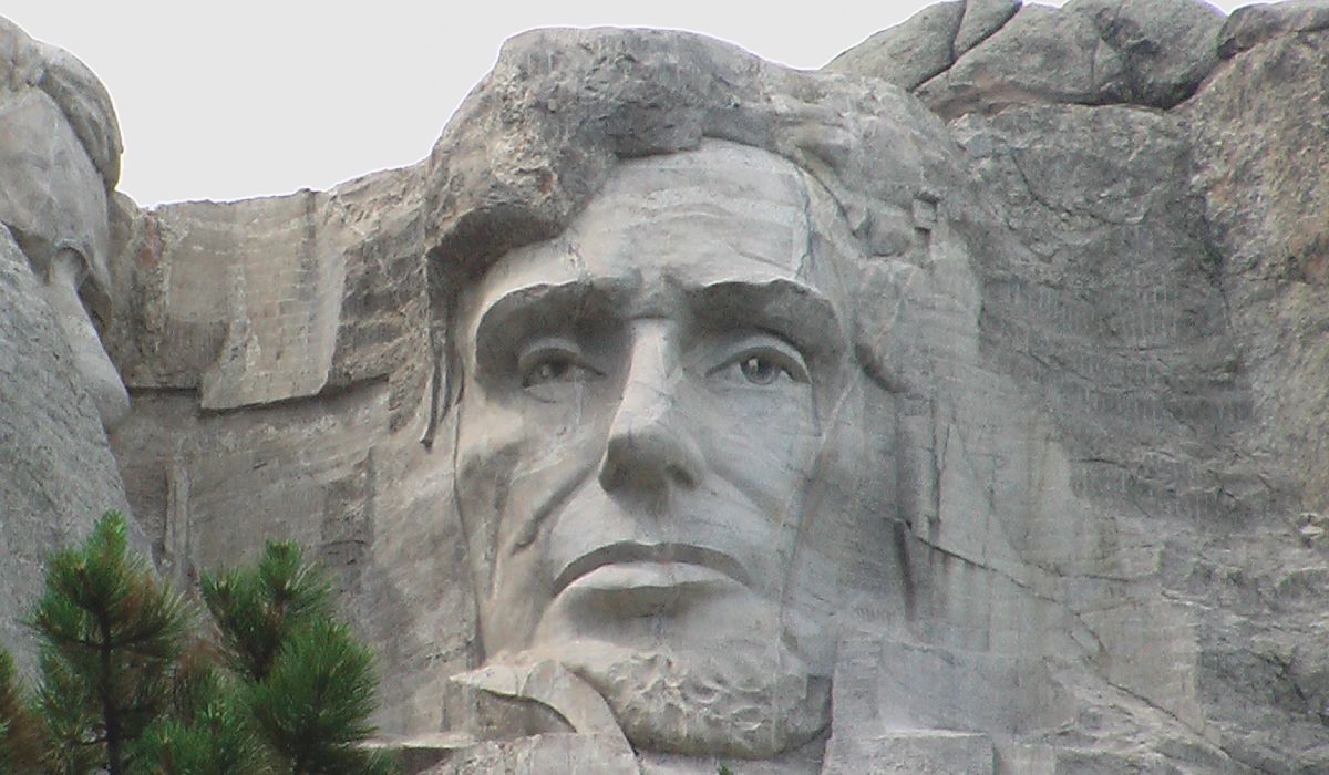 Lincoln's head unfinished