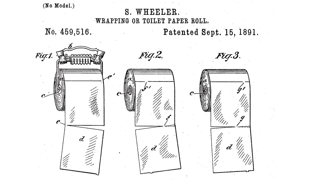 Mr Seth Wheeler Toilet Paper Patent