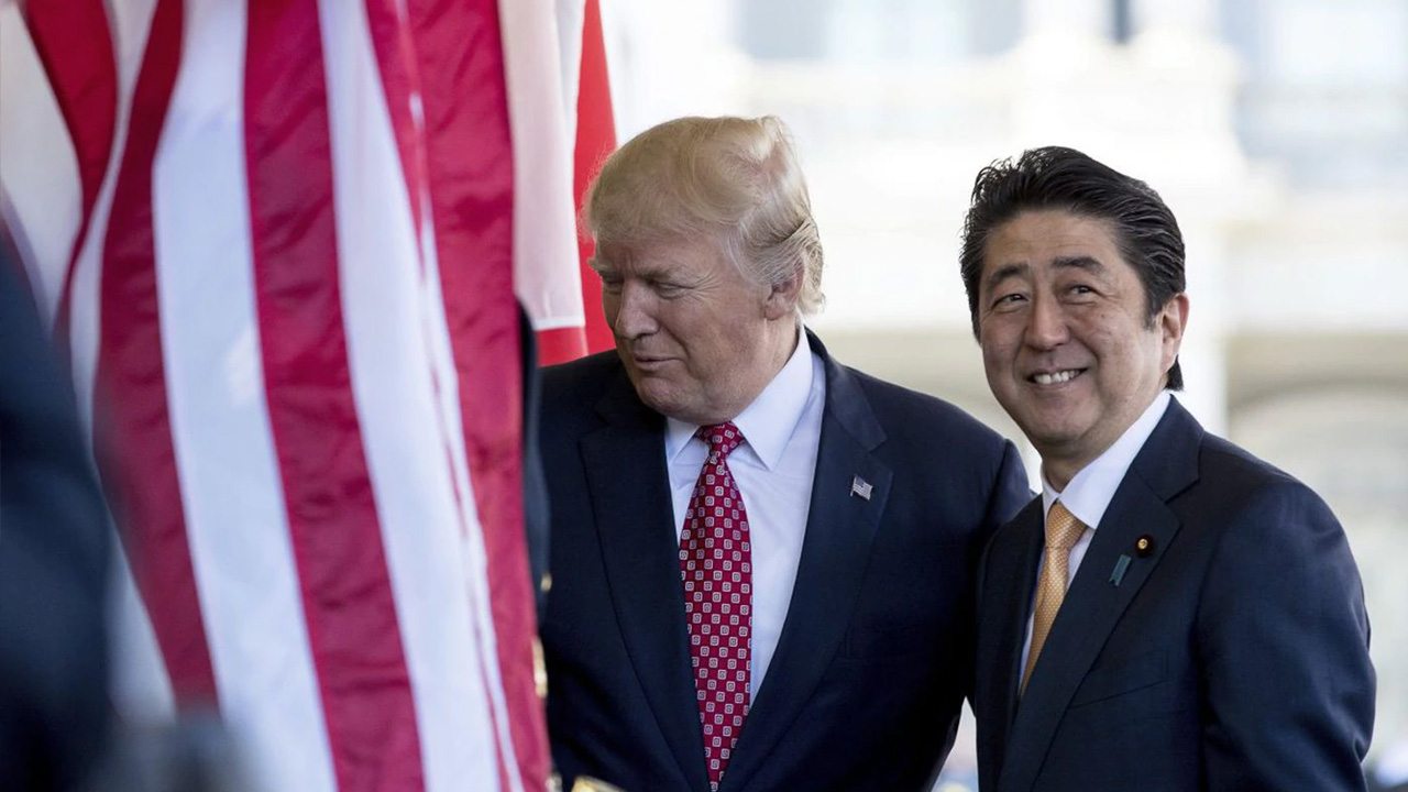 President Trump and Prime Minister Shinzo Abe