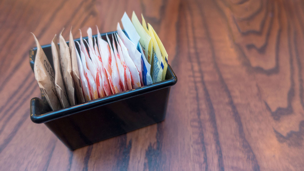 Artificial sweeteners packet collection