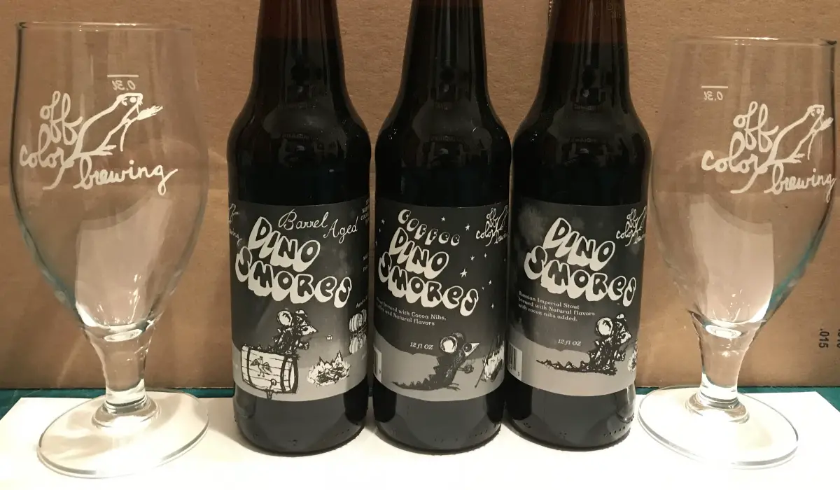 Weird Beers Dino Smores by Off Color Brewing