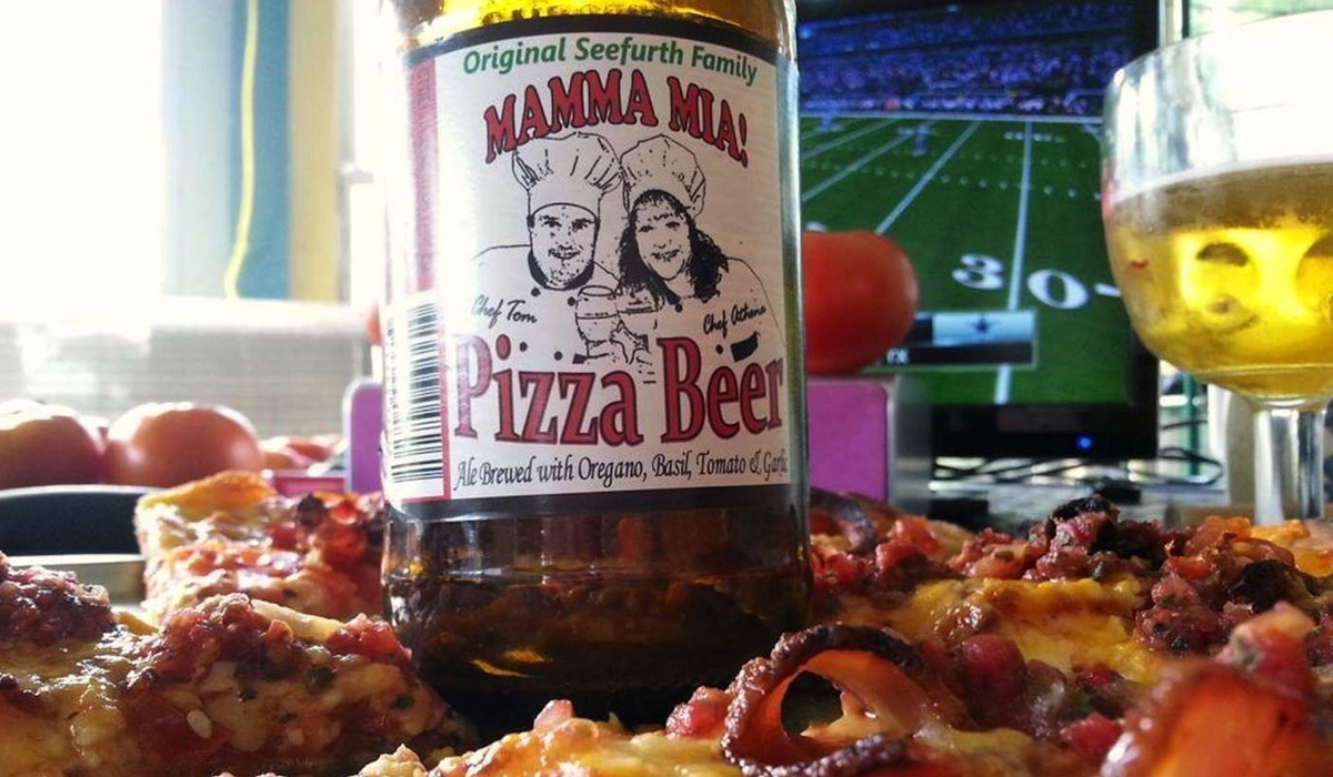 Weird Beers Pizza Beer by Mamma Mia