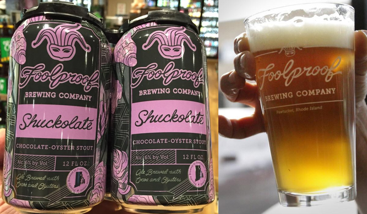 Weird Beers Shuckolate by Foolproof Brewing Company