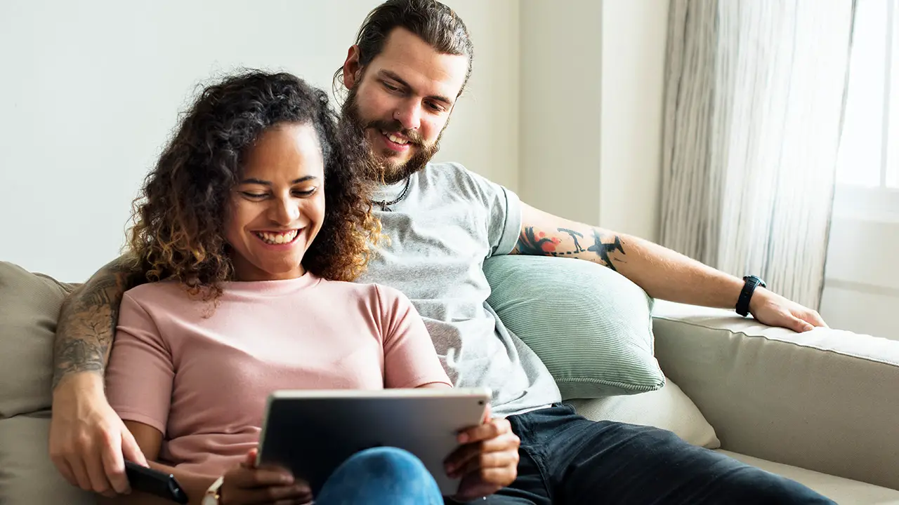 A couple relieved by the results of their ancestry testing