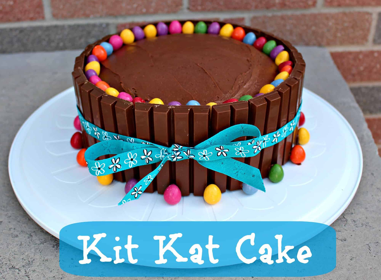 Kit kat Cake