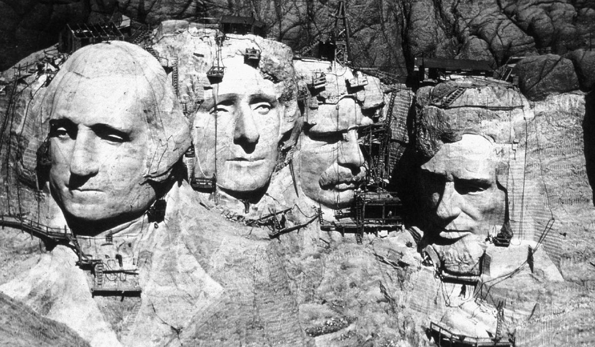 Mount Rushmore's construction